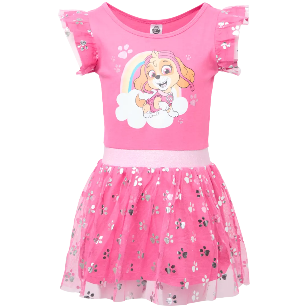 Kleid mit Tüllrock 3