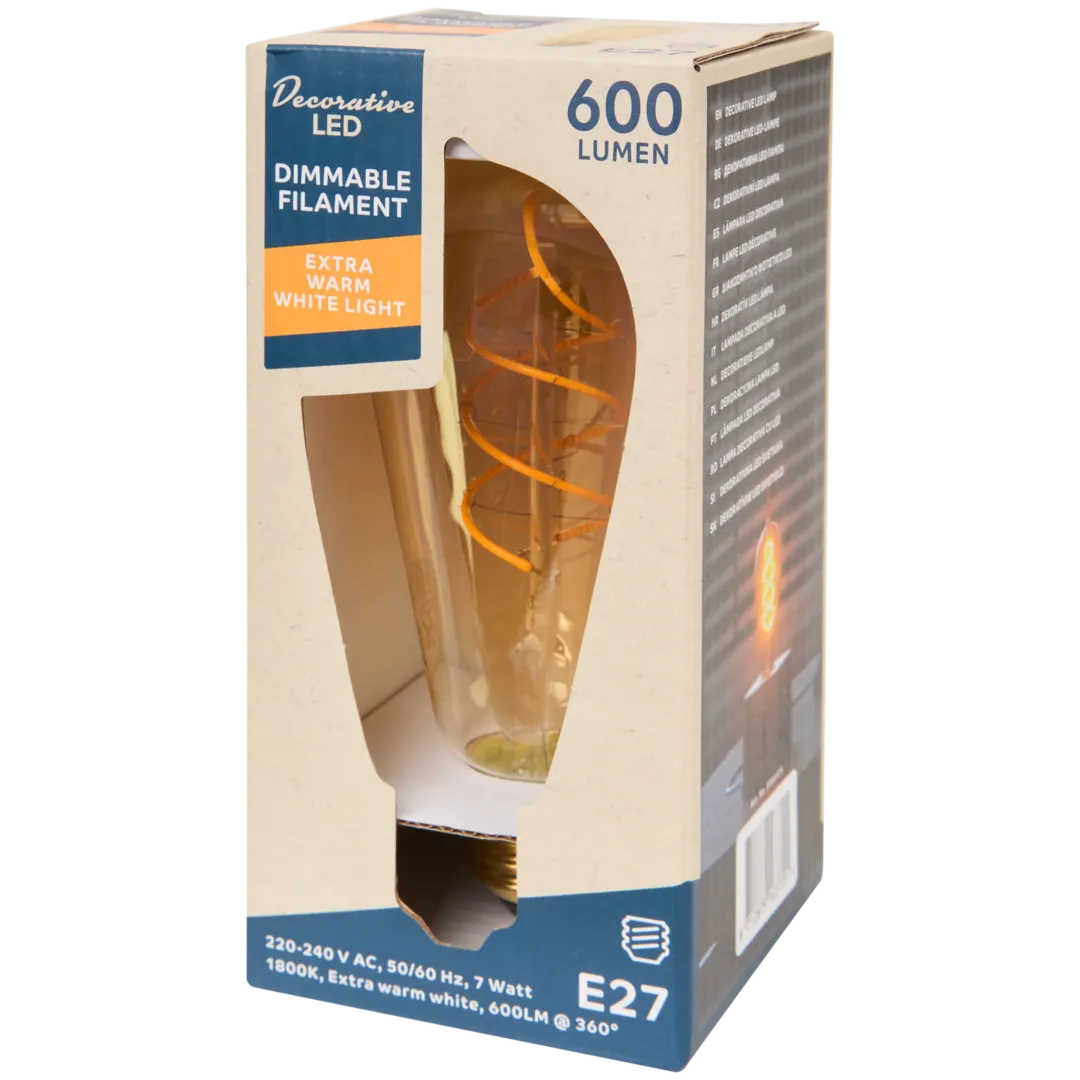 Żarówka LED żarnik w stylu retro Eurodomest 1