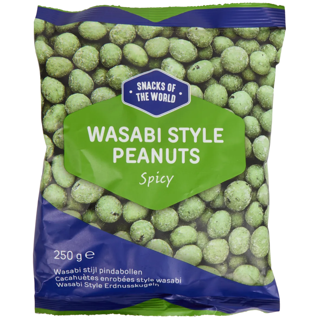 Cacahuètes au wasabi Snacks of the World