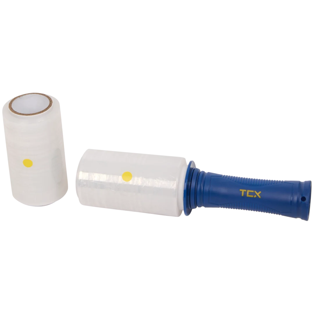 TCX stretchfolie met dispenser
