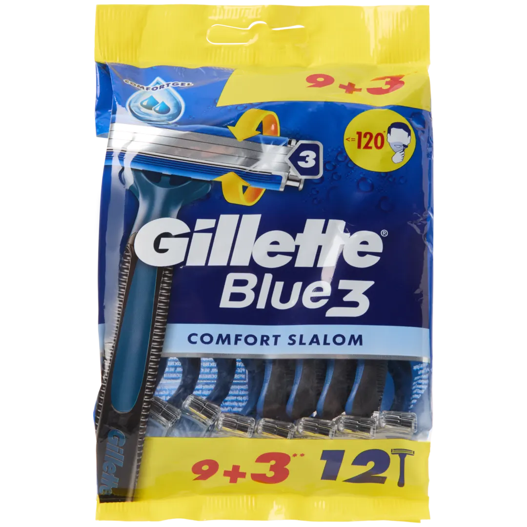 Žiletky Blue3 Gillette Smooth 1