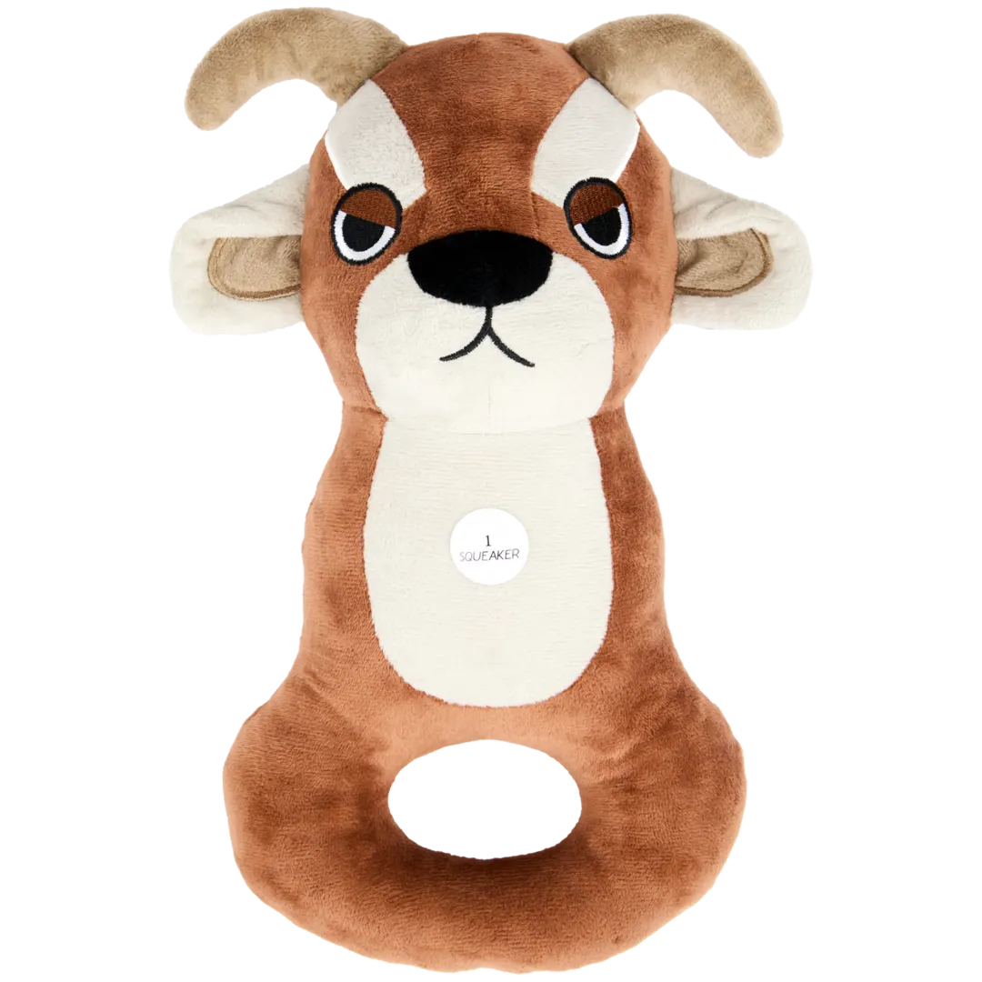 Hondenspeeltje met ring 2