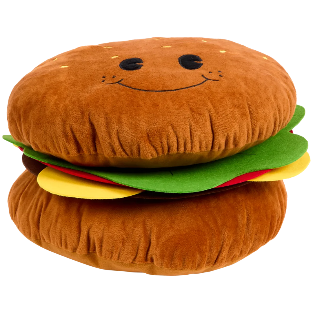 Pluchen hamburger