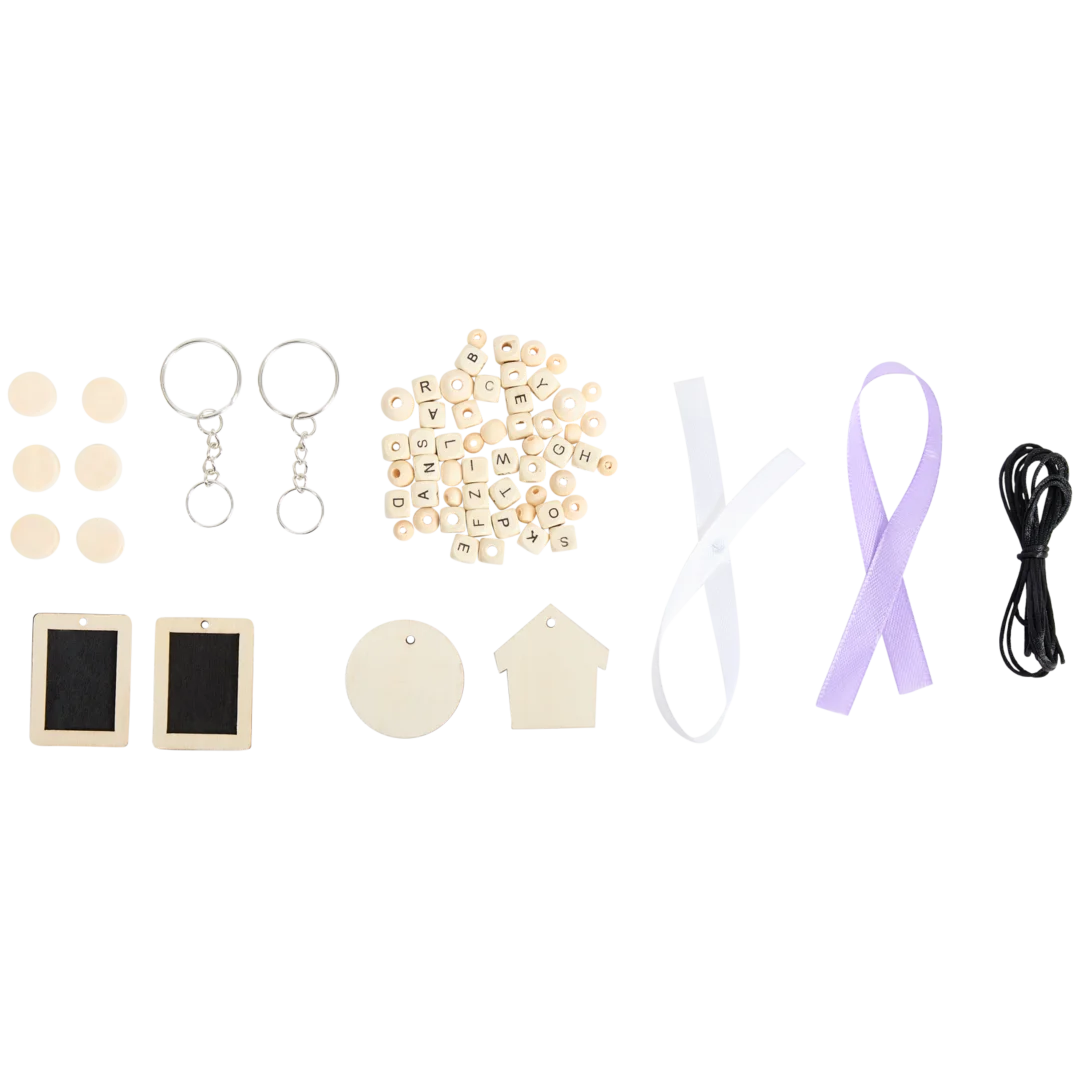 Kit créatif porte-clés Hobby Flora