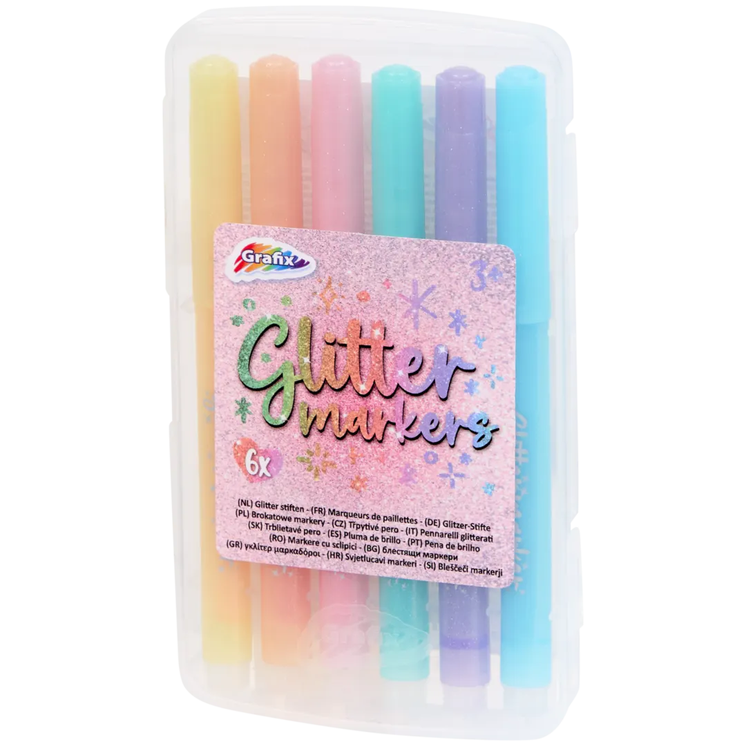 Pennarelli glitterati Grafix 3