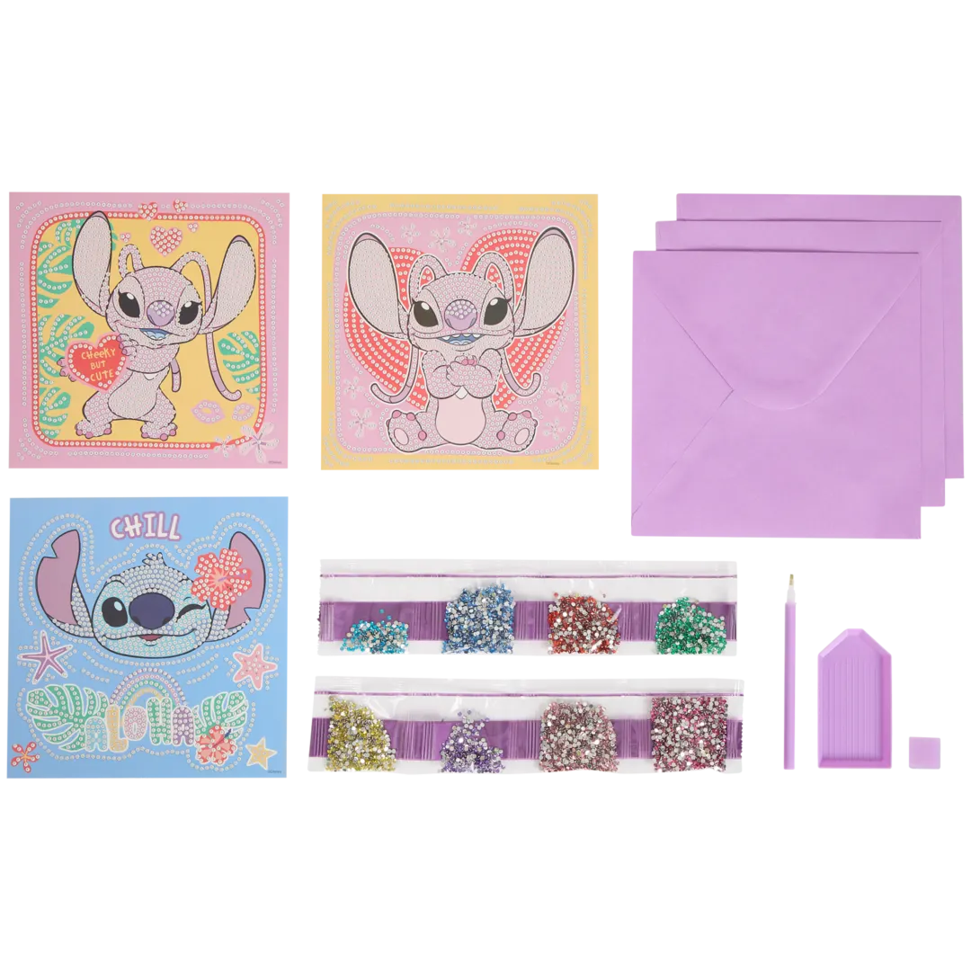 Conjunto de cartões Diamond Painting Disney 3