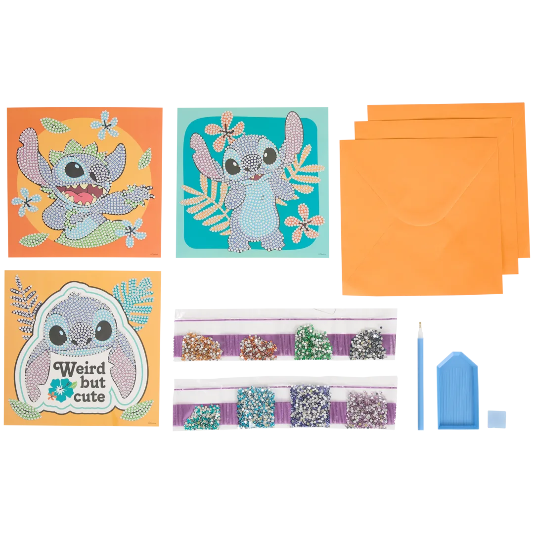 Conjunto de cartões Diamond Painting Disney 1