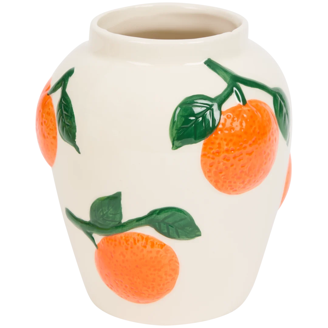 Vase en céramique à motif