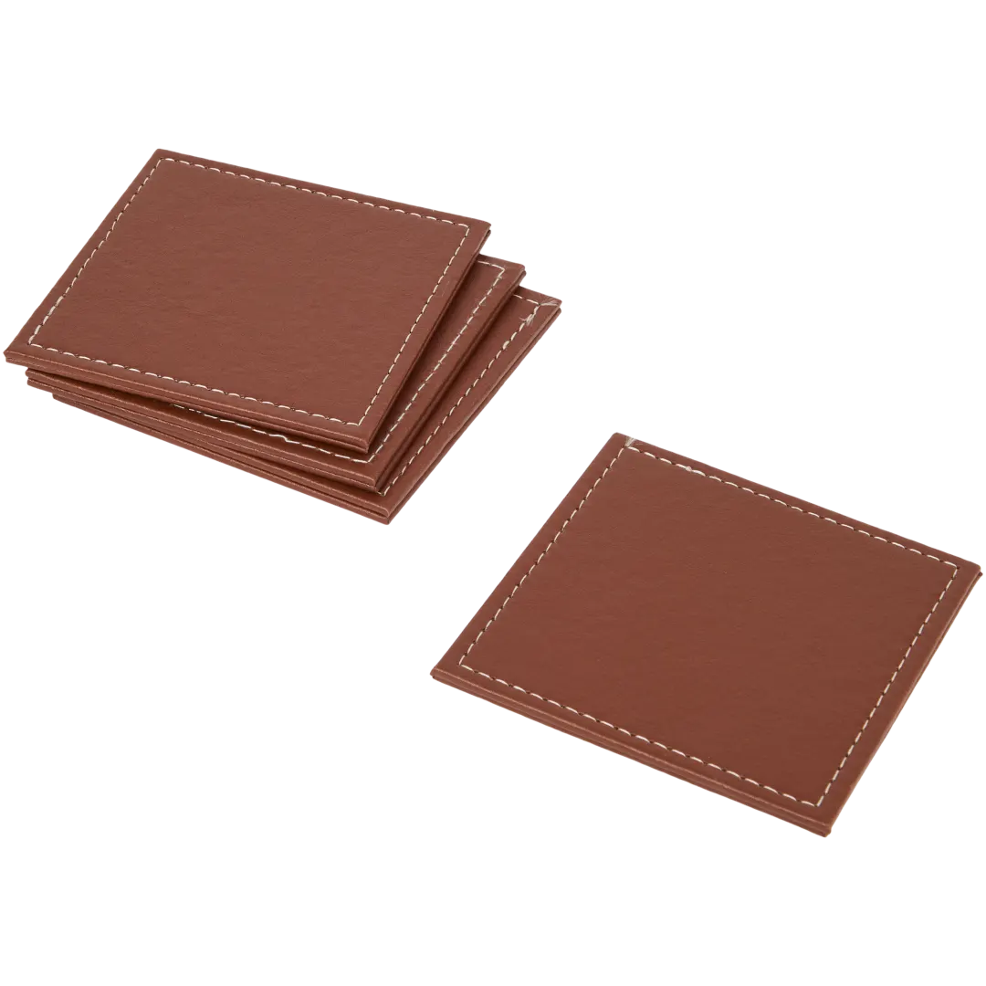 Sous-verres en similicuir 2