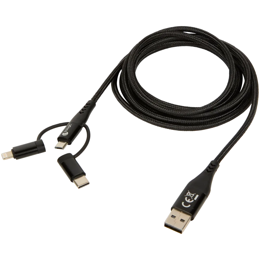 Câble de charge et de données 6-en-1 Sologic