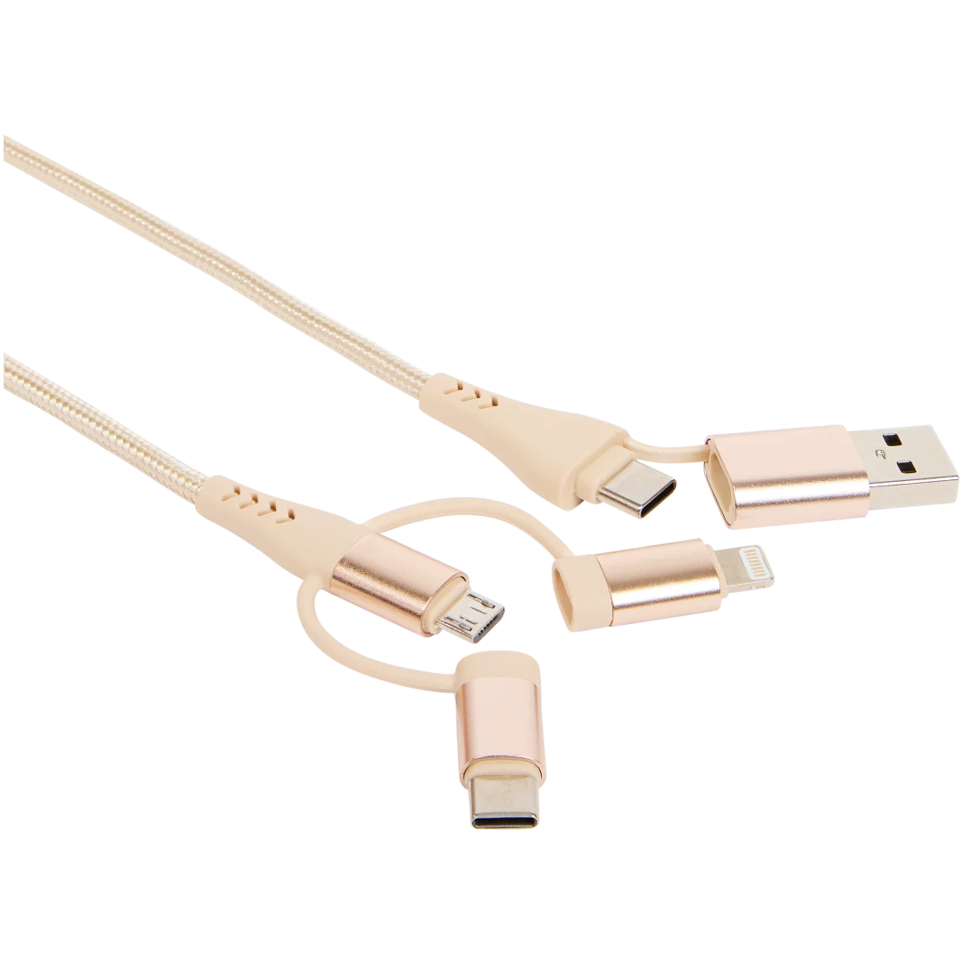 6 v 1: nabíjecí a datový kabel Sologic