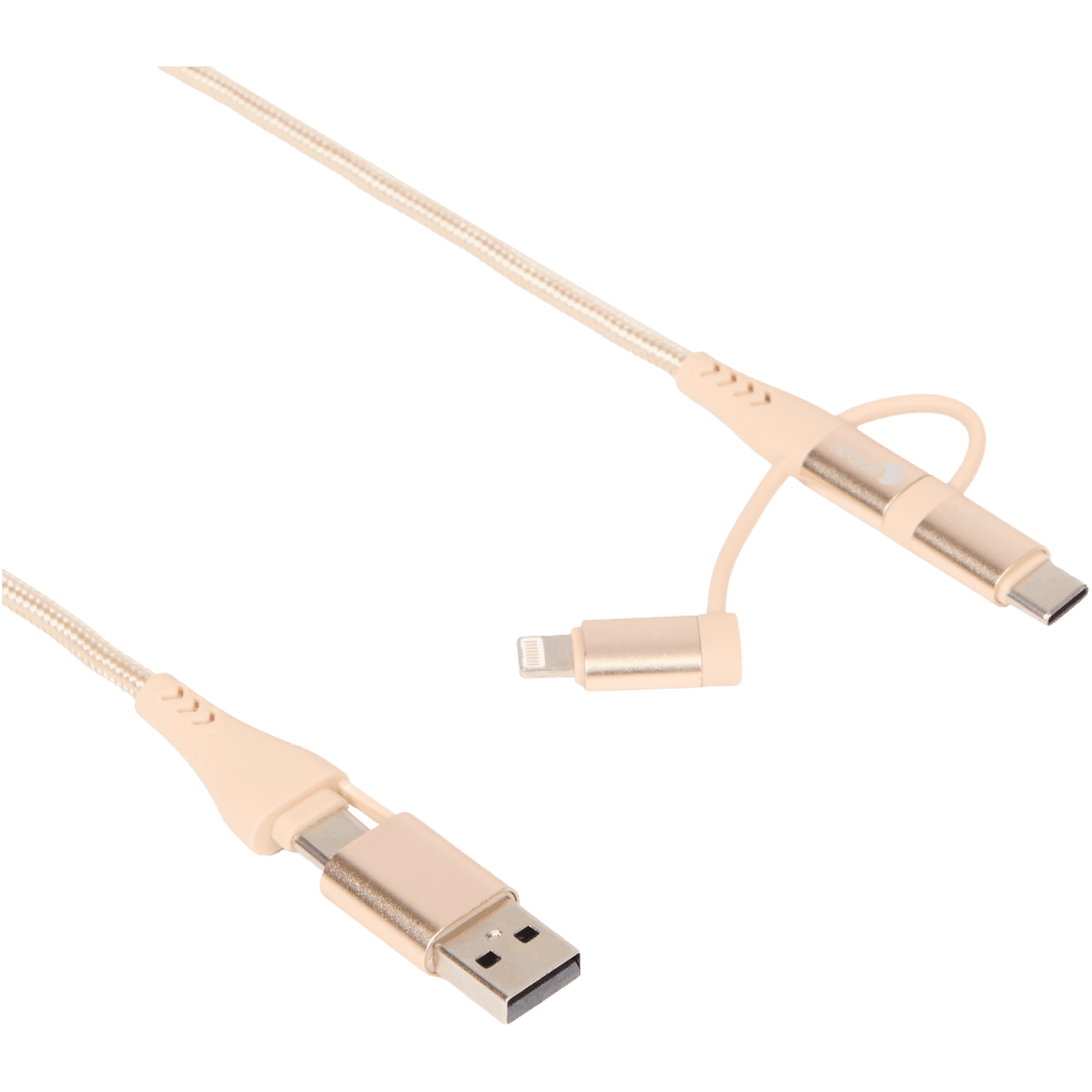 6 v 1: nabíjecí a datový kabel Sologic