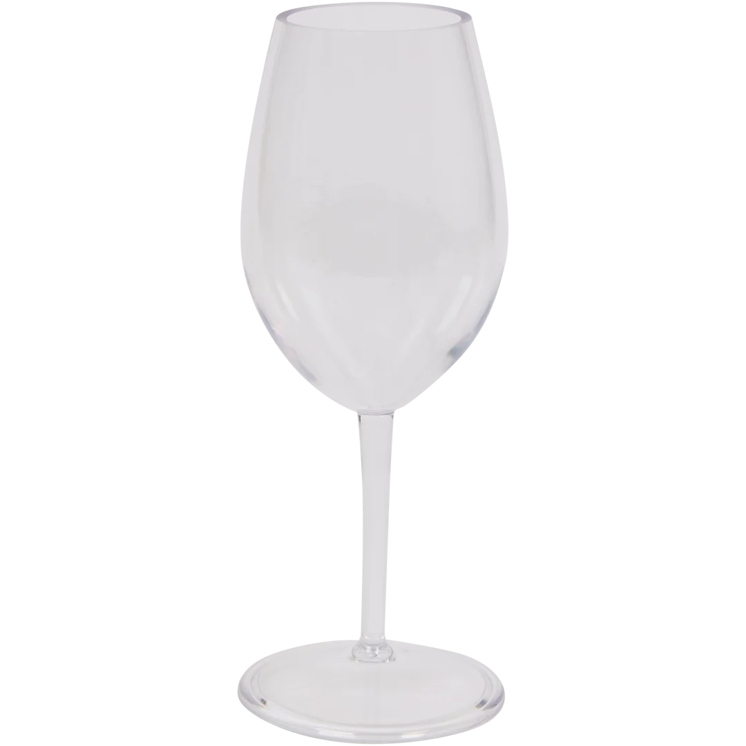 Verre à pied en plastique