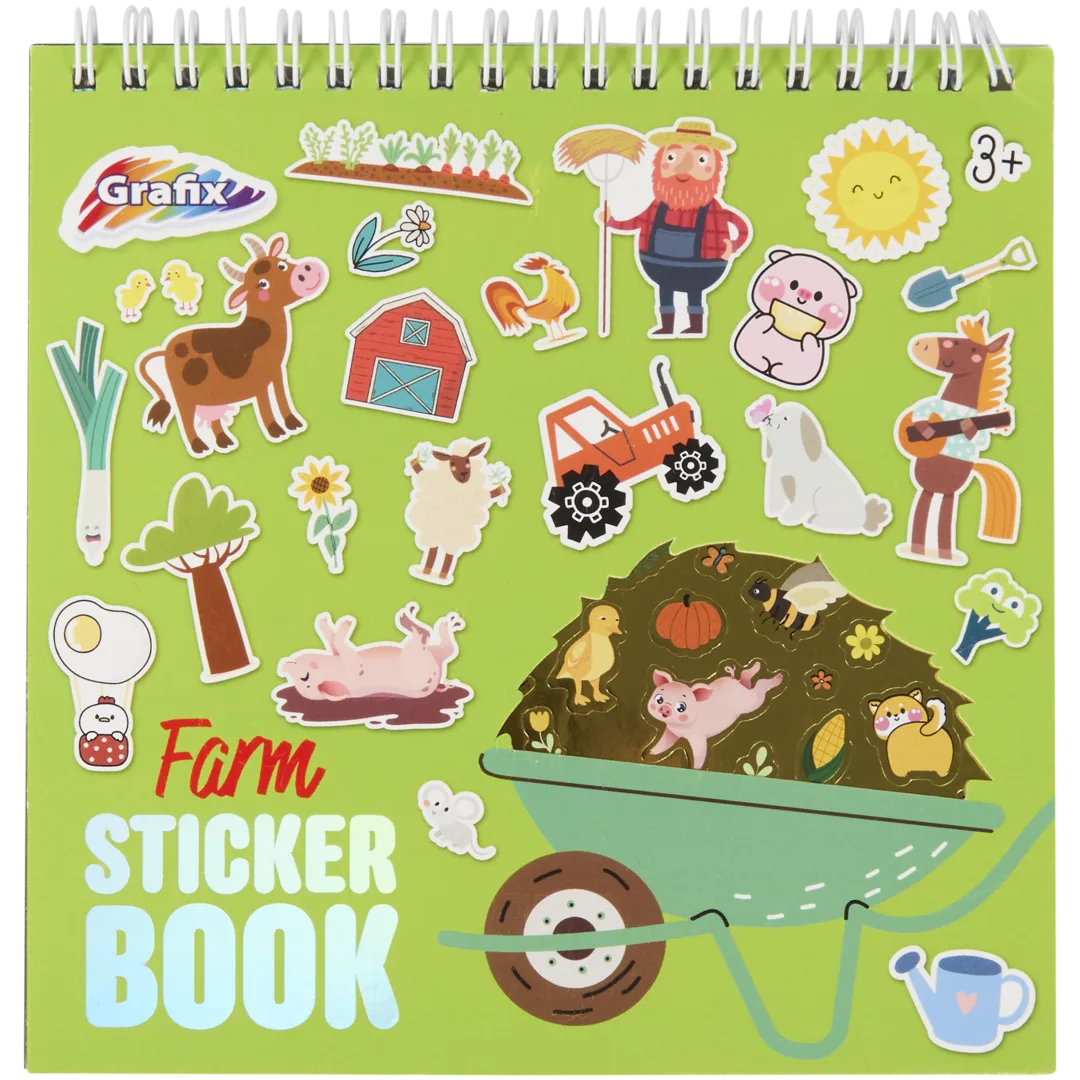 Livro de autocolantes A5