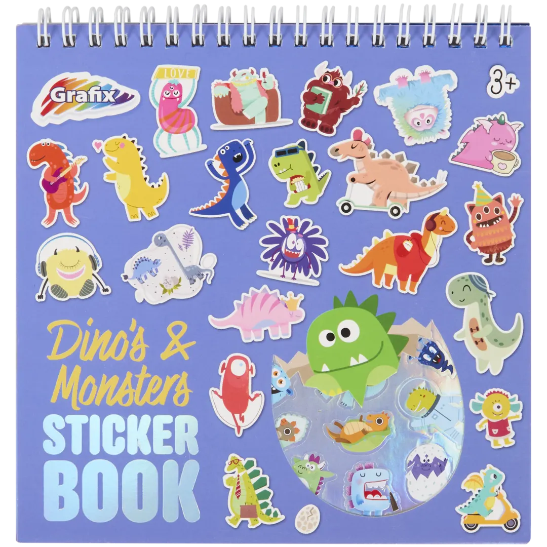 Livro de autocolantes A5