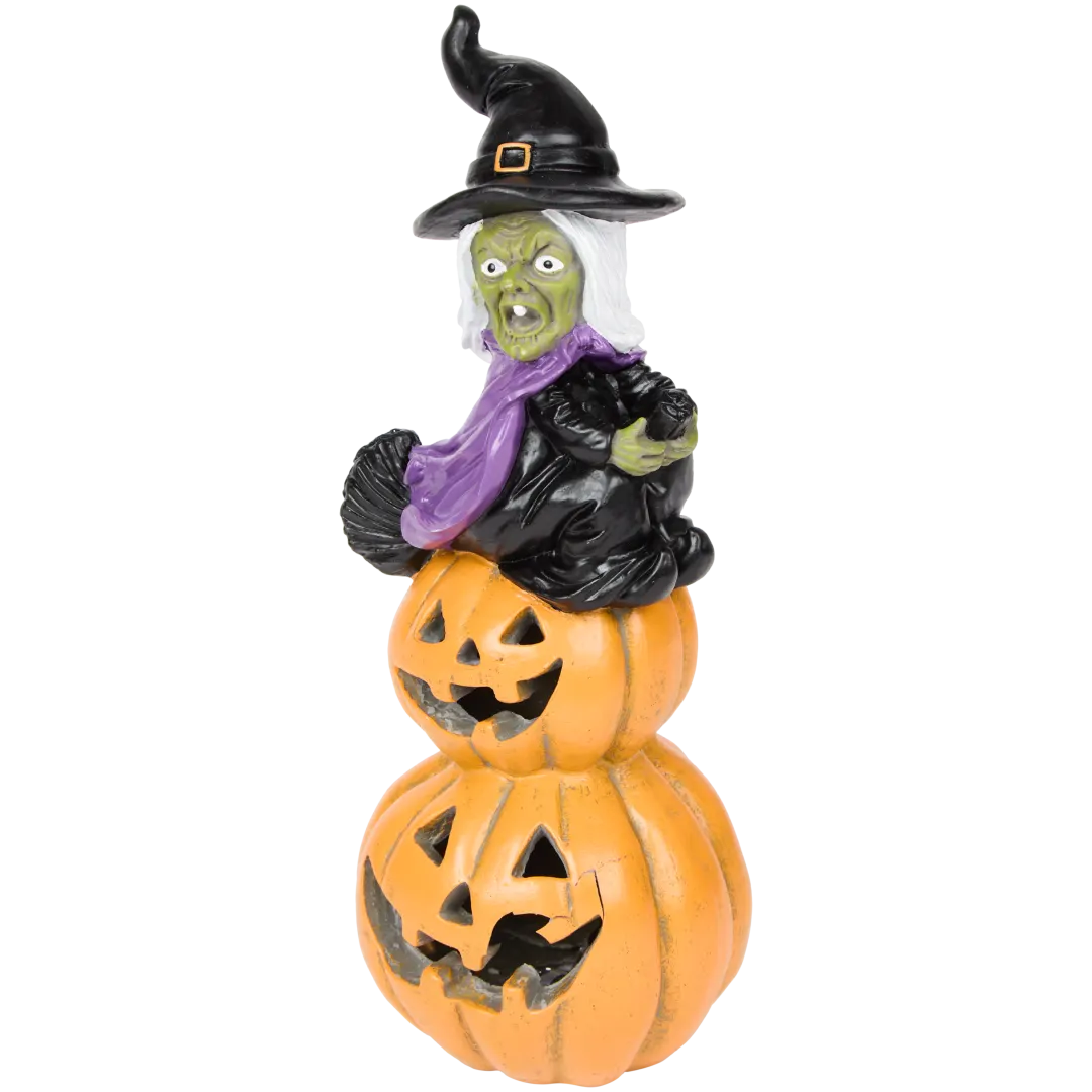 Figura de Halloween com LED