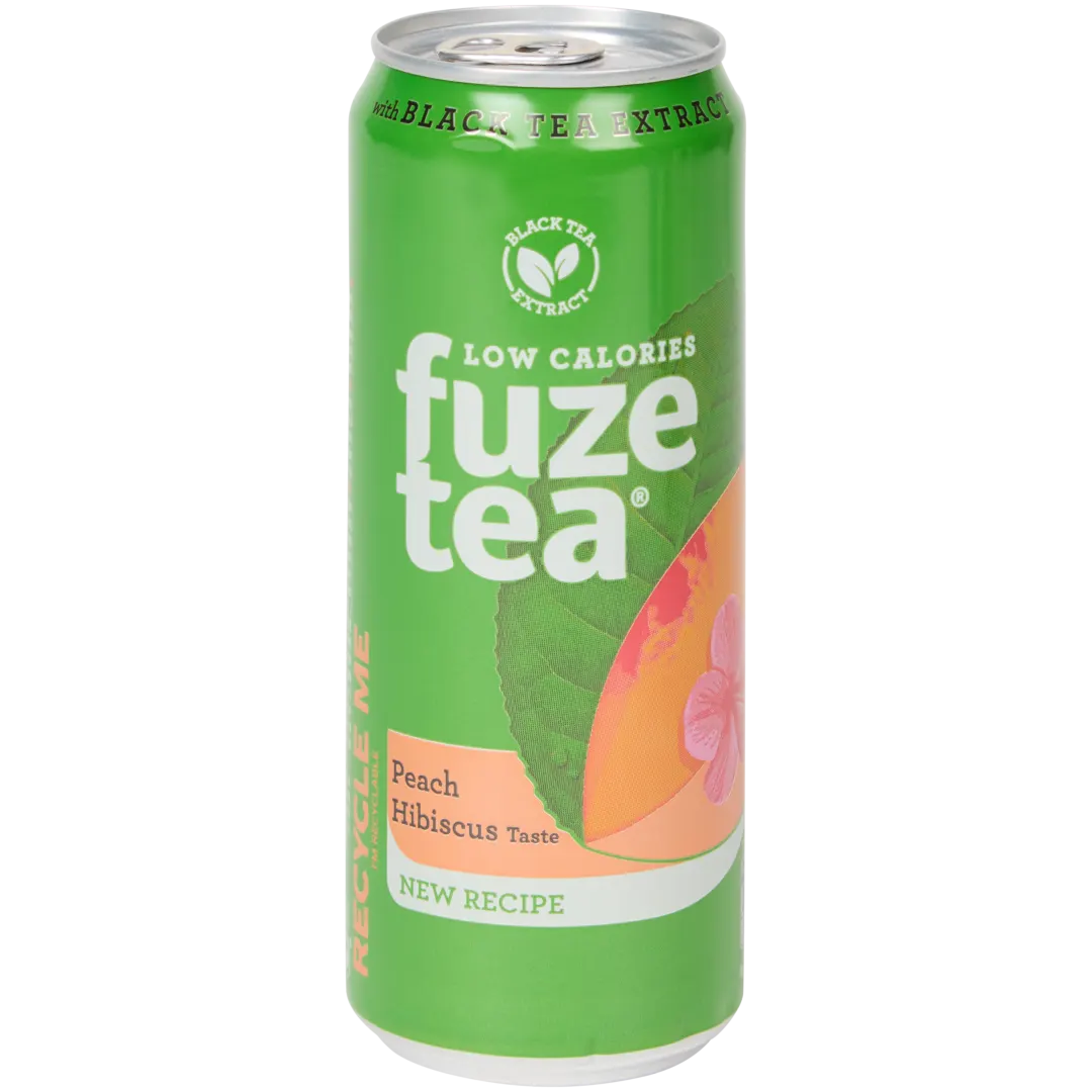 Fuze Tea Black Tea Peach Hibiscus 1