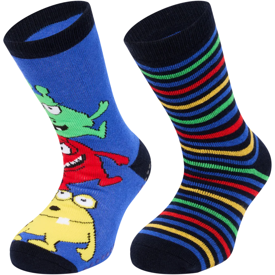 Chaussettes en éponge antidérapantes