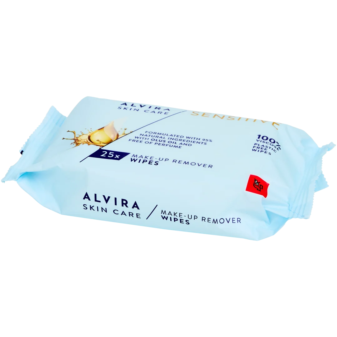 Lingettes démaquillantes Alvira Clean Beauty Sensitive