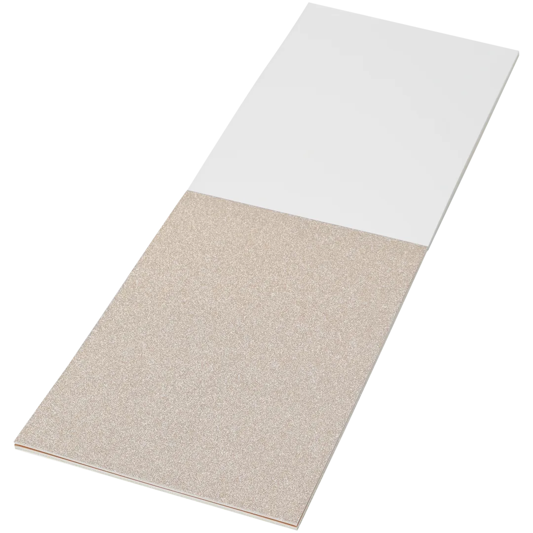 Bloco de papel brilhante e metalizado A5 DécoTime