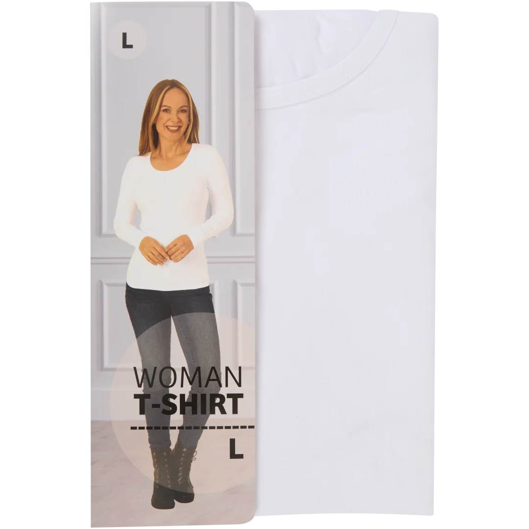 Bambusowa bluzka z długim rękawem 3