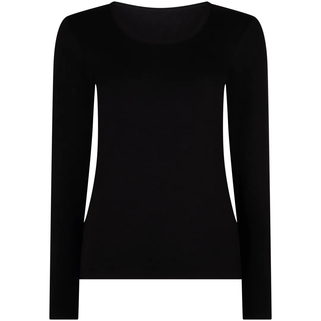 Maglia a maniche lunghe in bambù 1