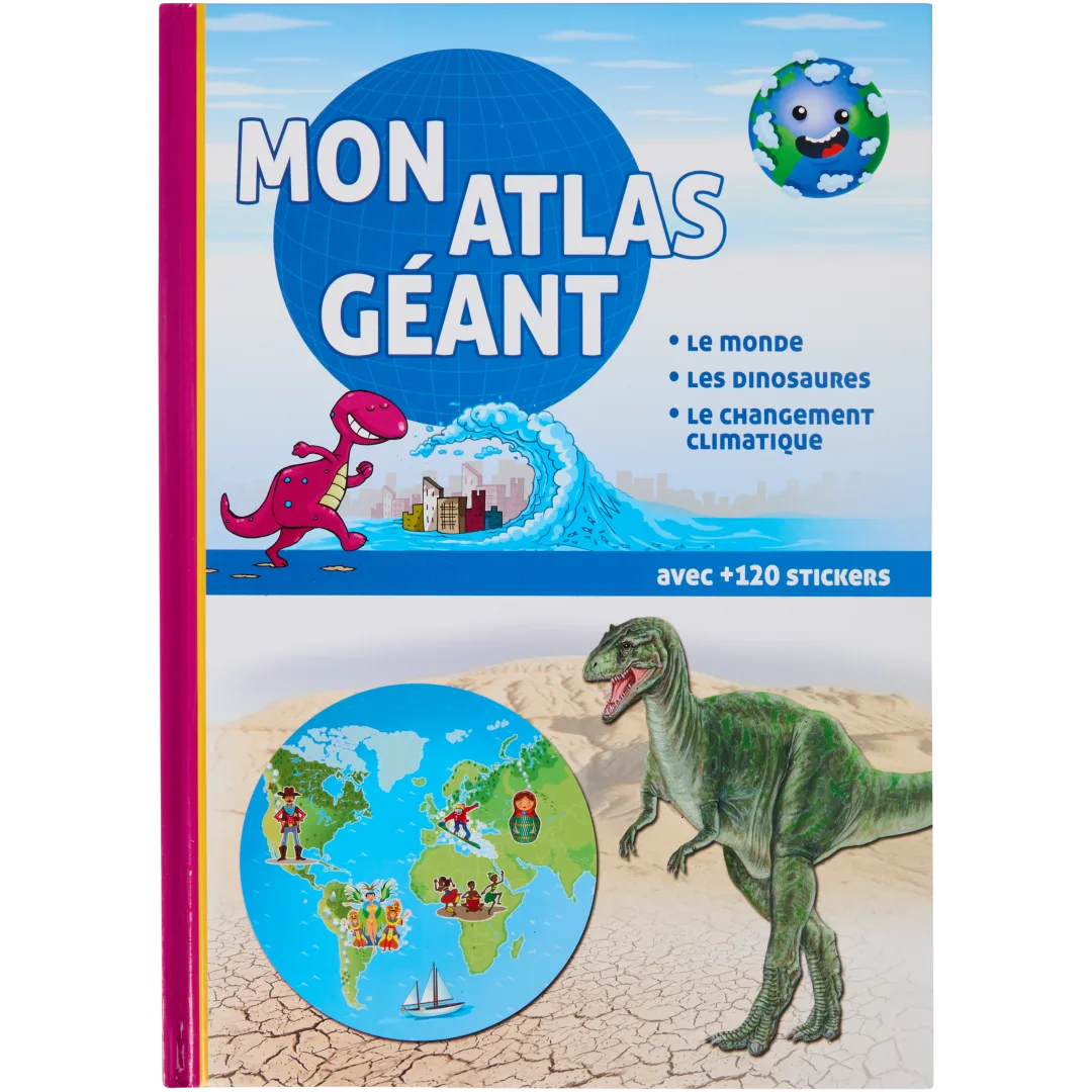 Livre Mon atlas géant 3