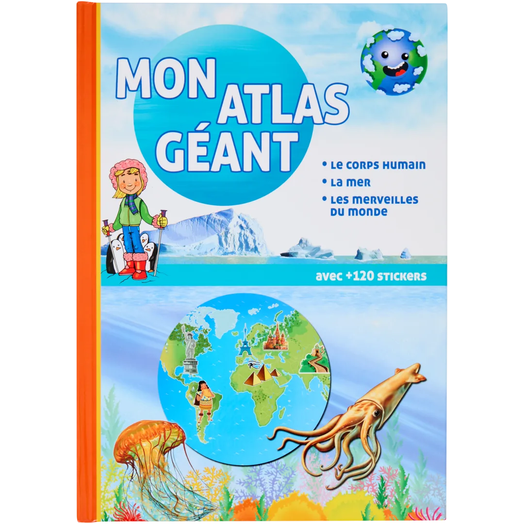 Livre Mon atlas géant 4