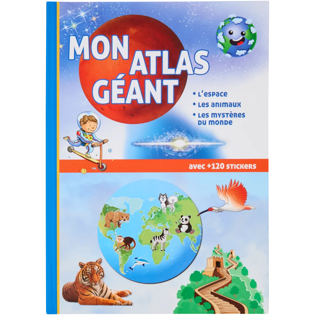 Livre Mon atlas géant 5