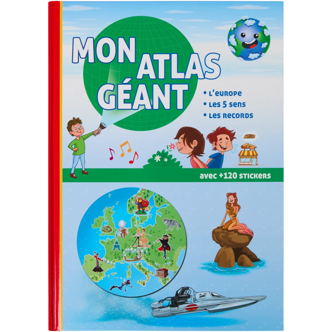Livre Mon atlas géant 1