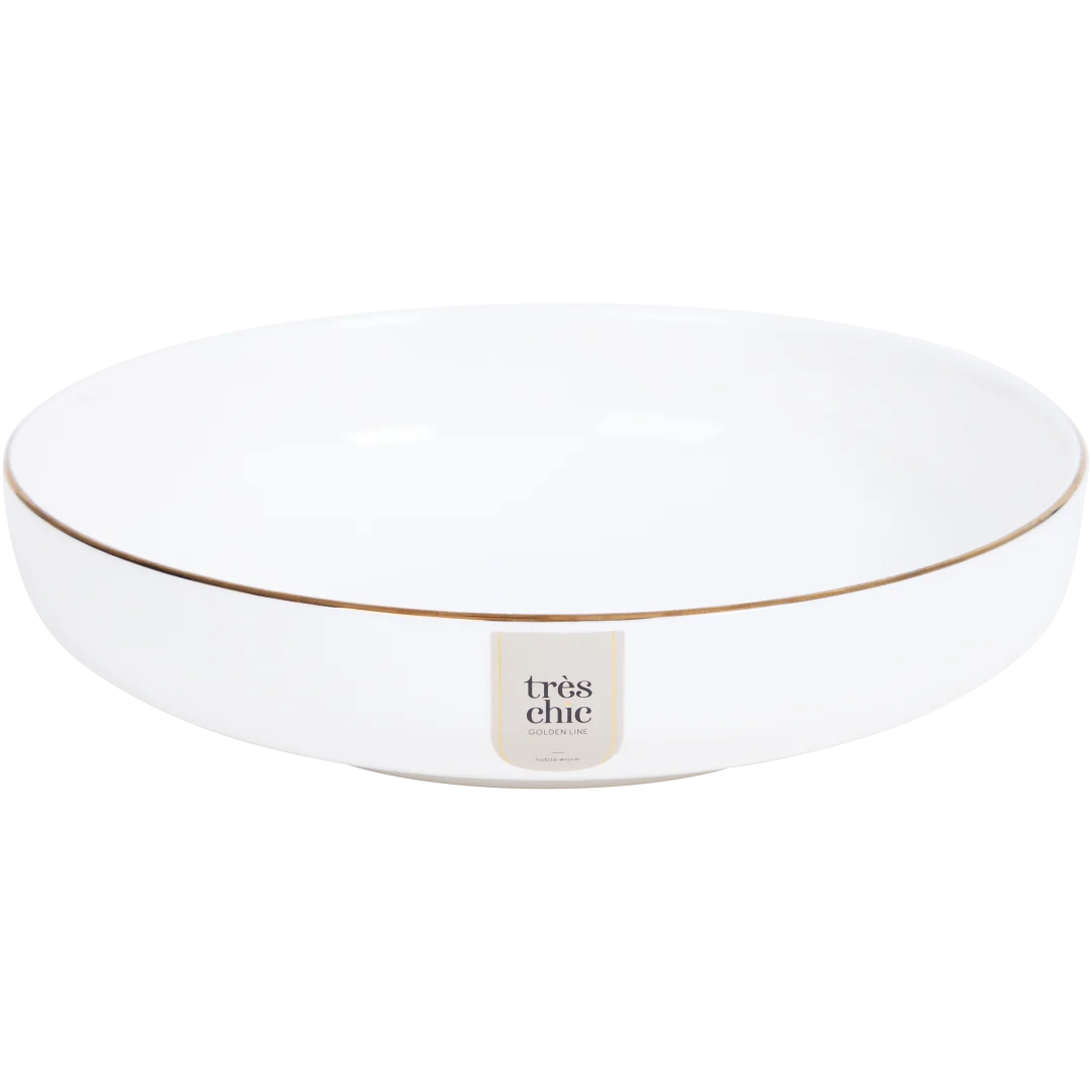 Assiette creuse Très Chic Golden Line 3