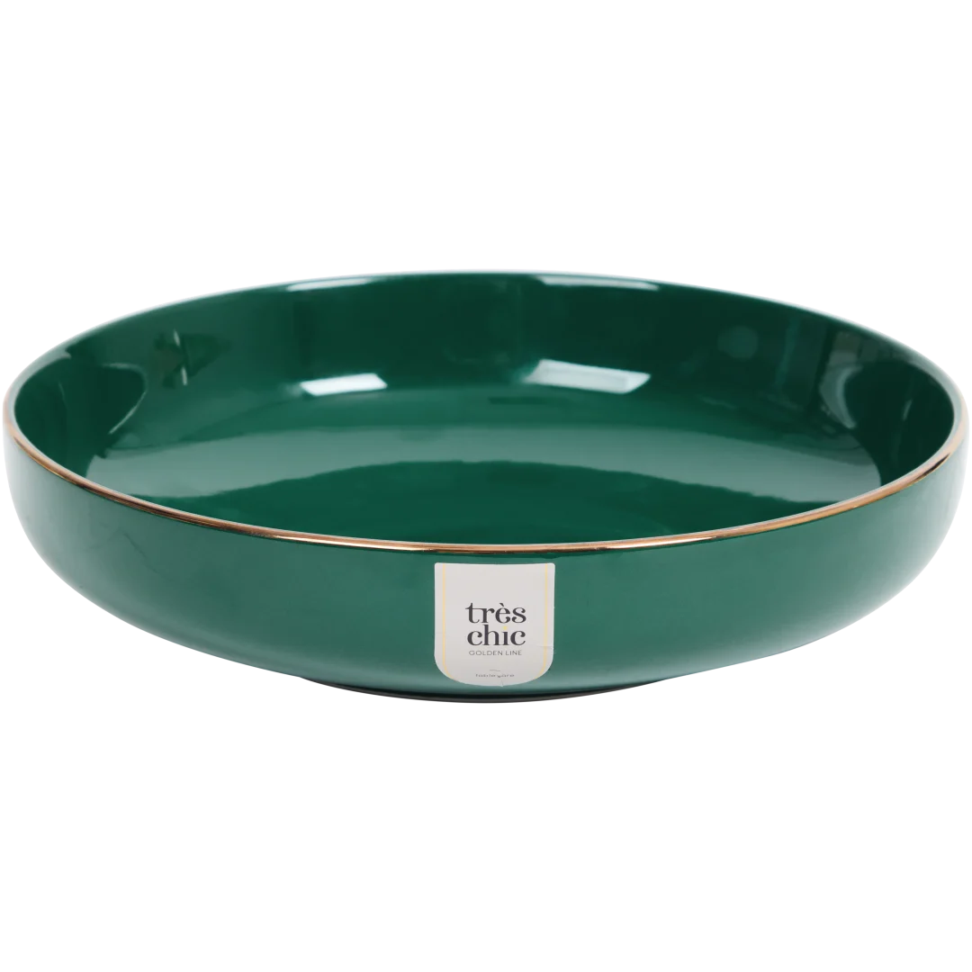 Assiette creuse Très Chic Golden Line 1
