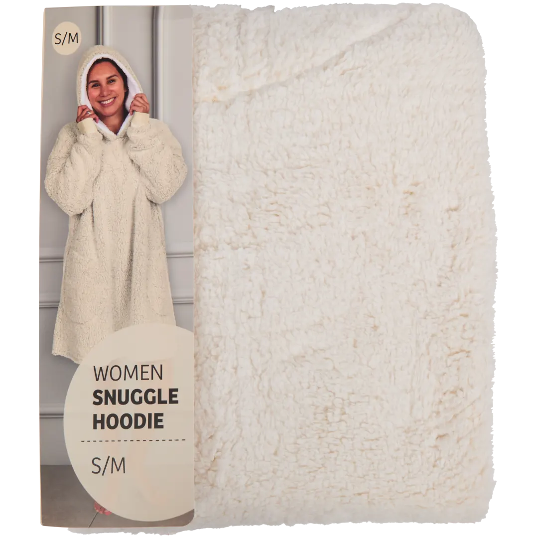 Polarowa bluza z kapturem