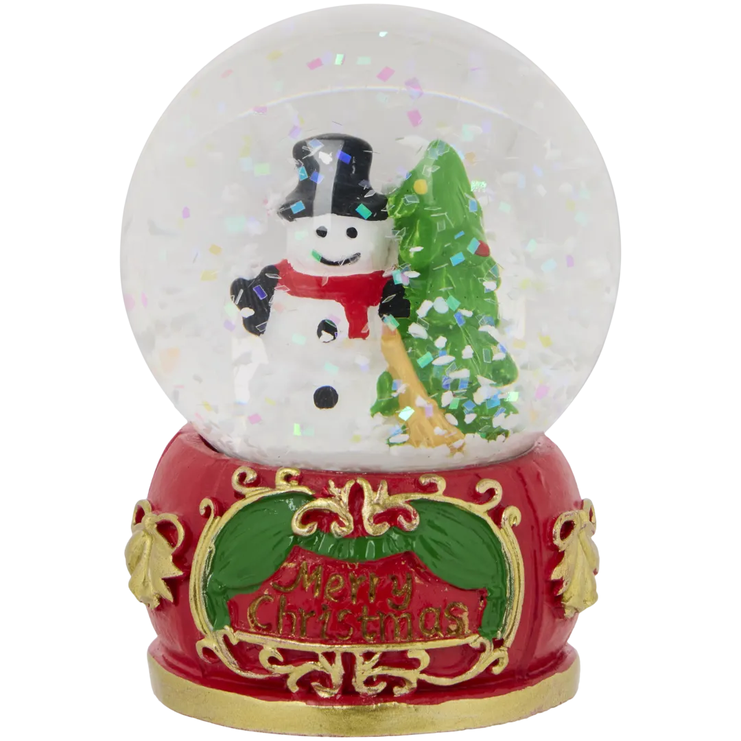 Home Accents Schneekugel mit Weihnachtsfiguren 6