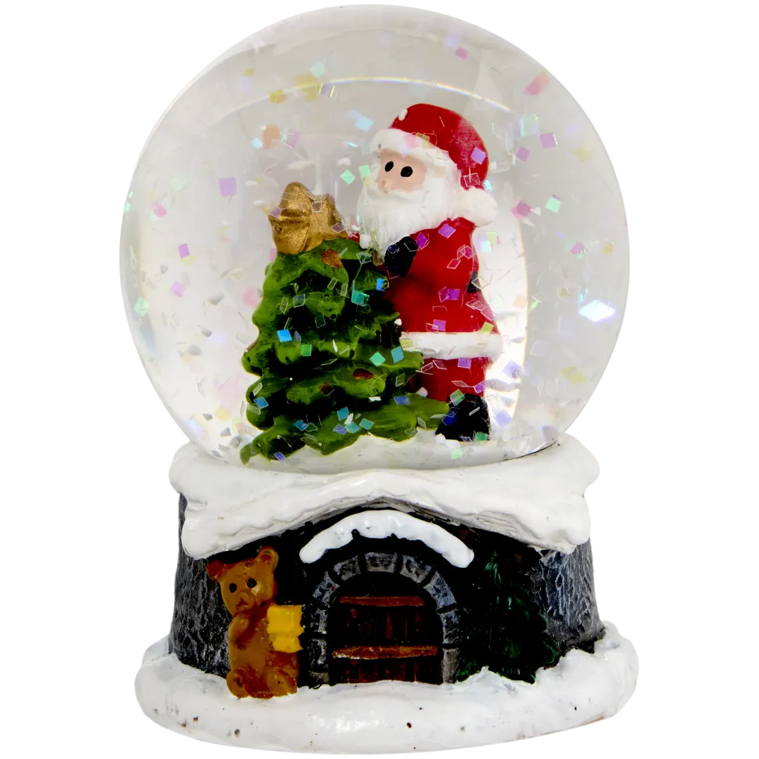 Home Accents Schneekugel mit Weihnachtsfiguren 2