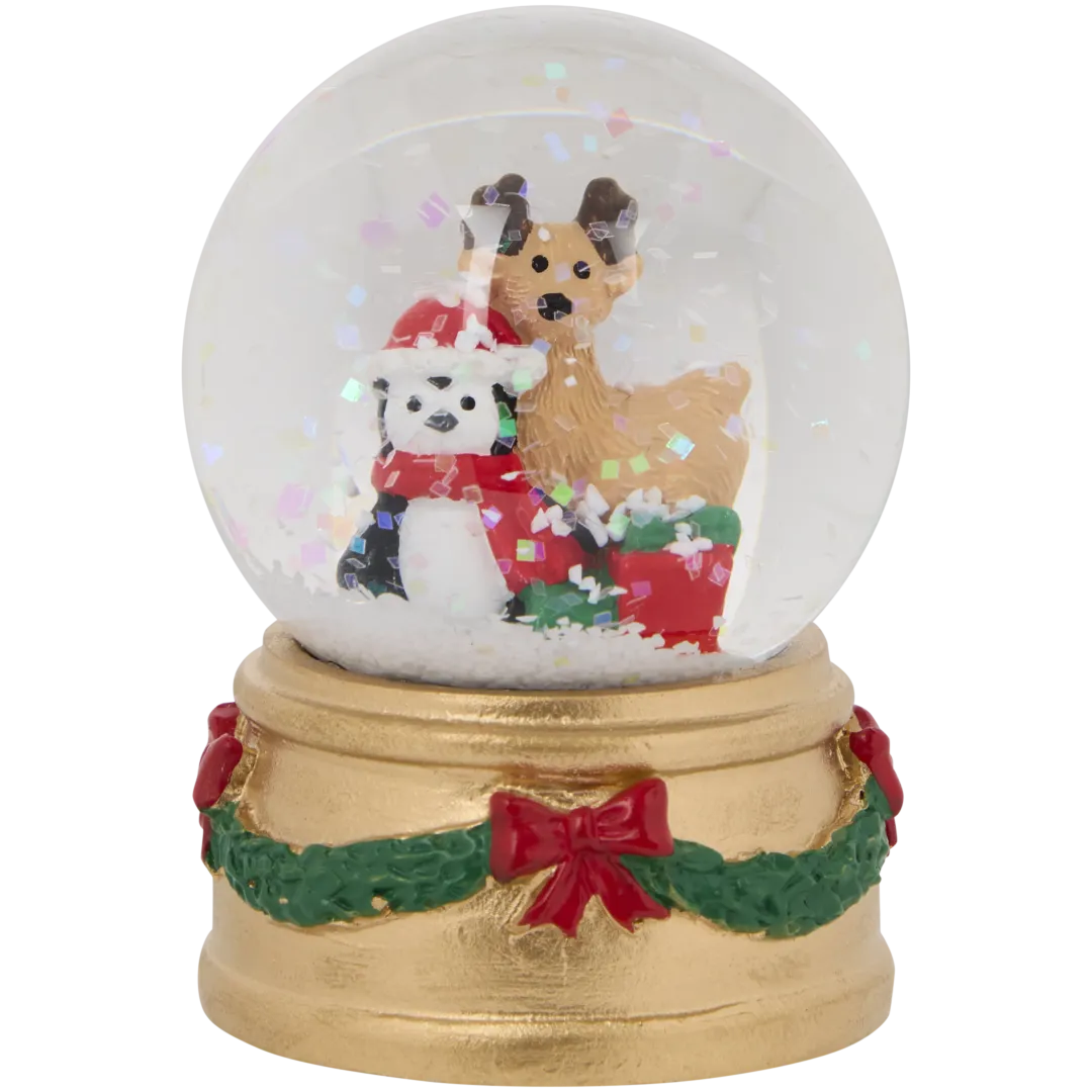 Globo com cenário de Natal Home Accents