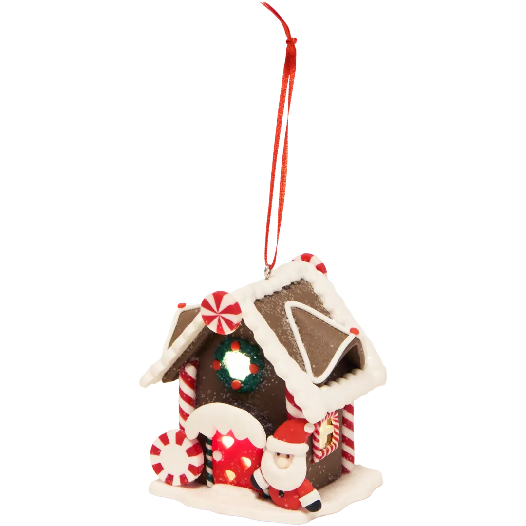 Casetta pan di zenzero con luce Home Accents