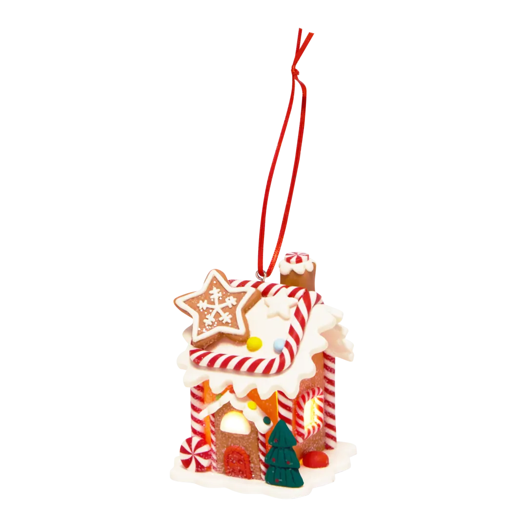 Casetta pan di zenzero con luce Home Accents