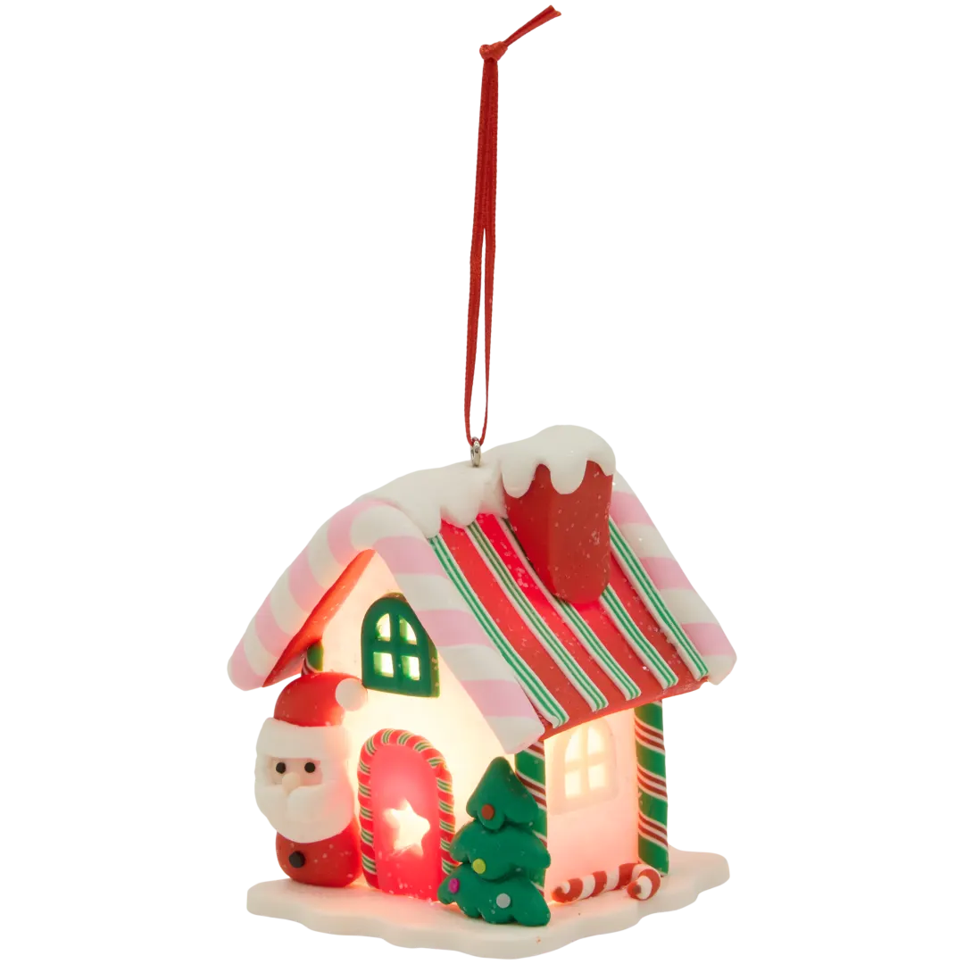 Casinha de doces com luz