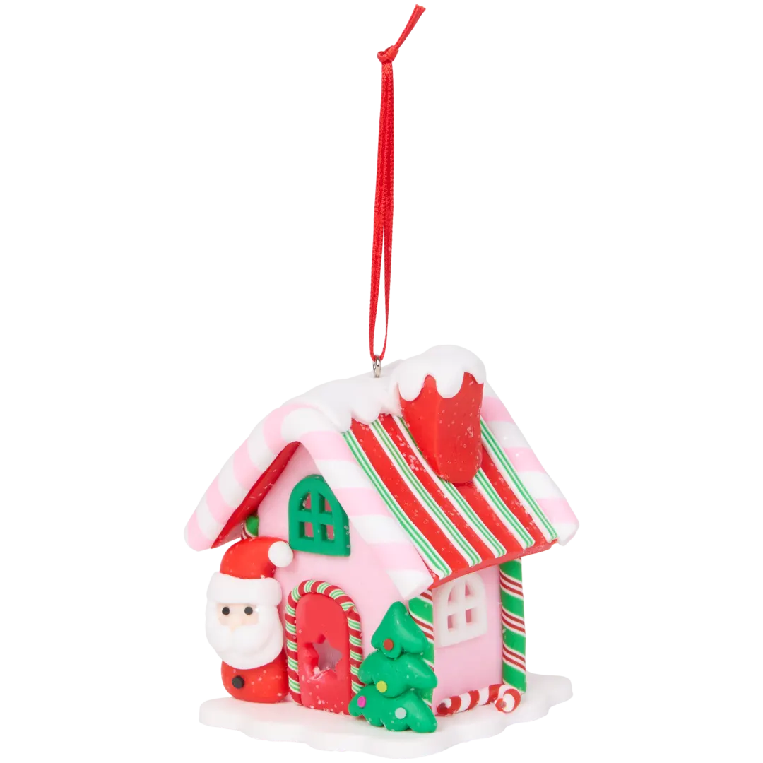Maison en pain d'épice avec LED