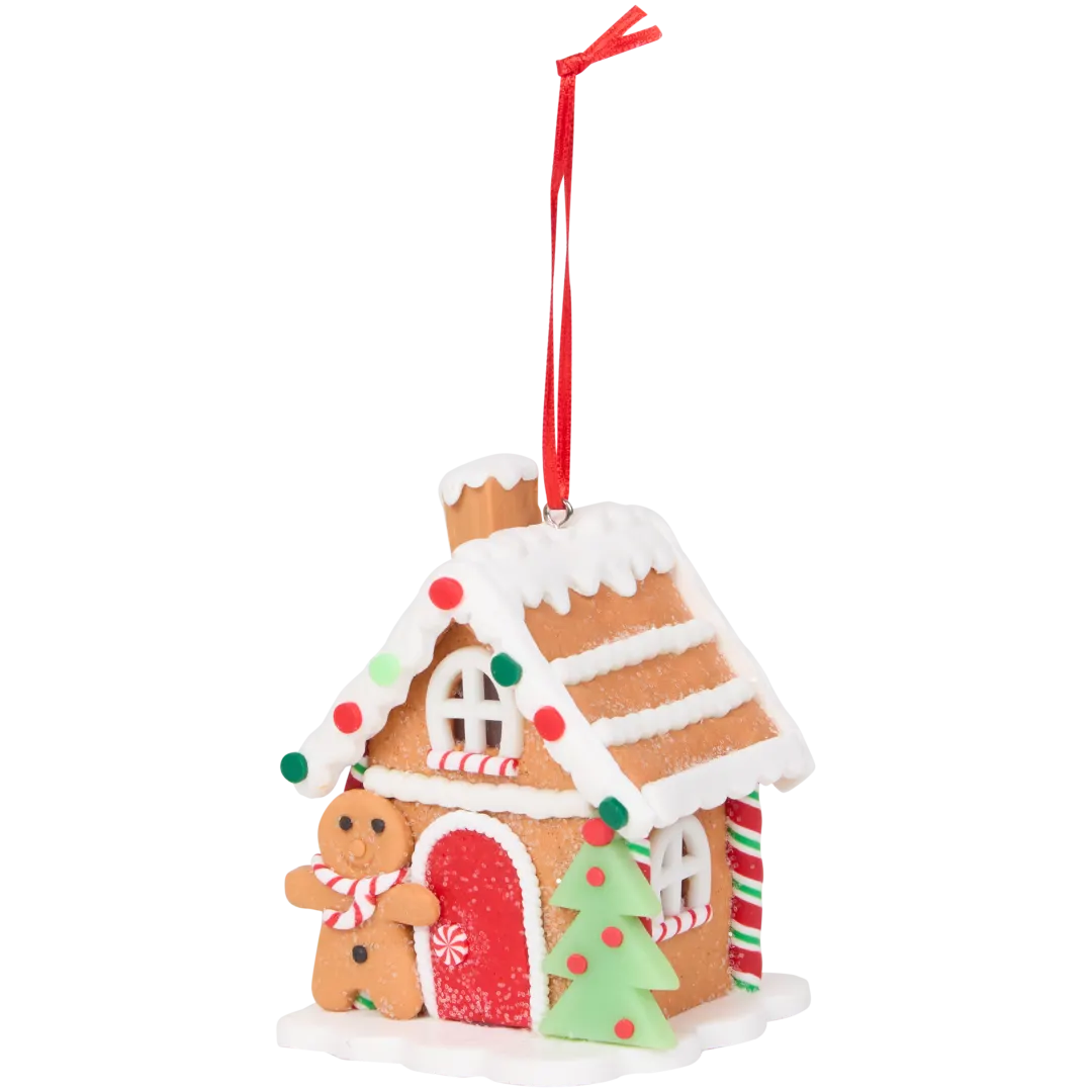Maison en pain d'épice avec LED