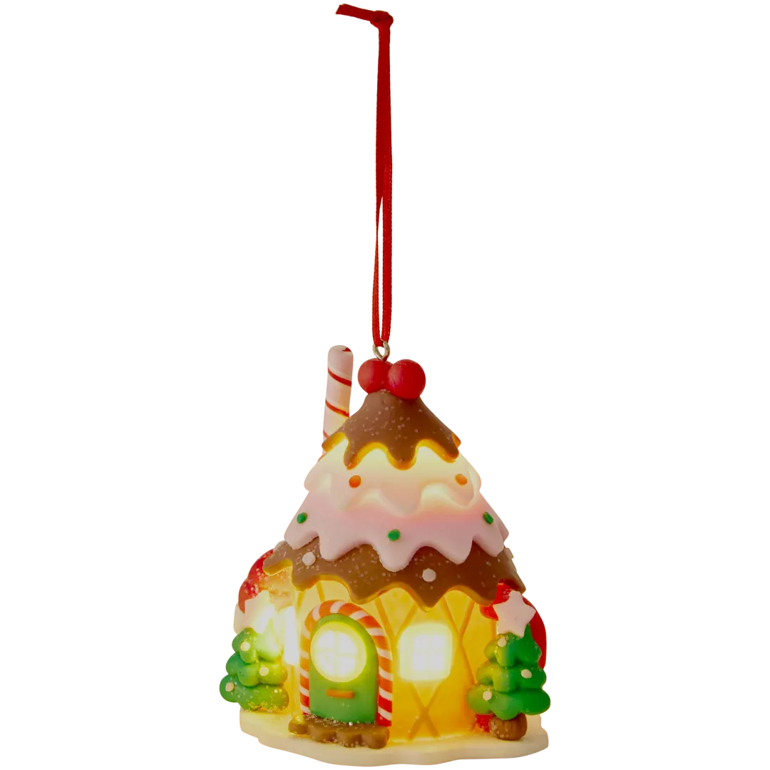 Casinha de doces com luz