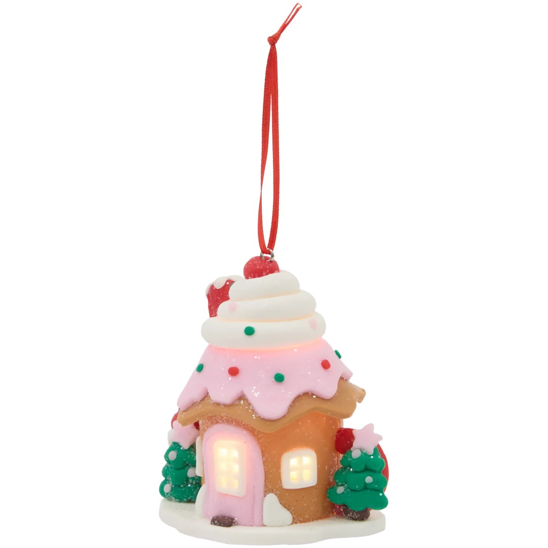 Casinha de doces com luz