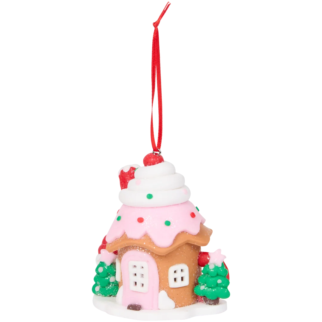 Maison en pain d'épice avec LED
