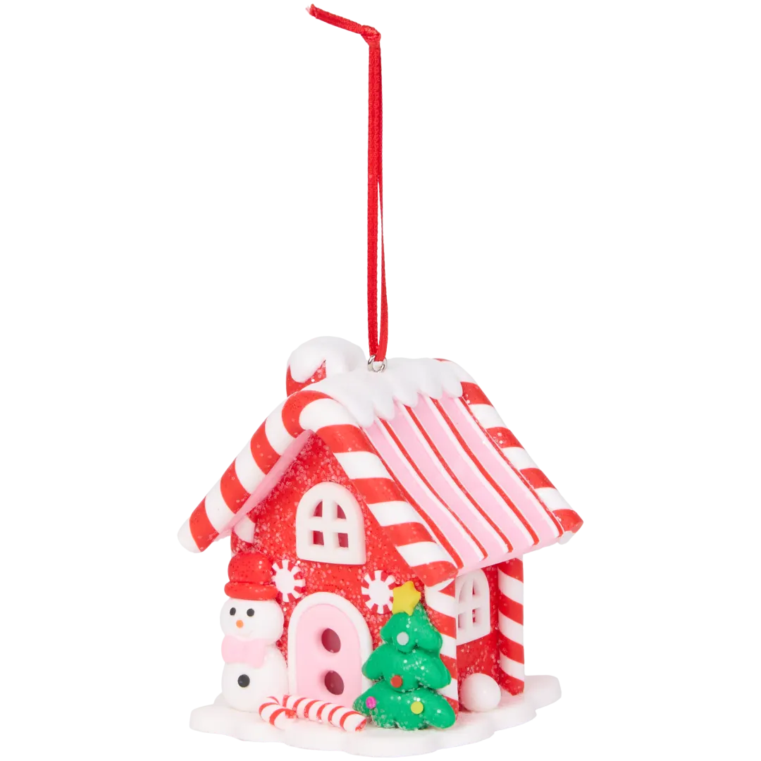 Maison en pain d'épice avec LED