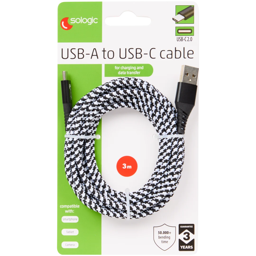 Câble de charge et de données Sologic USB-C 5