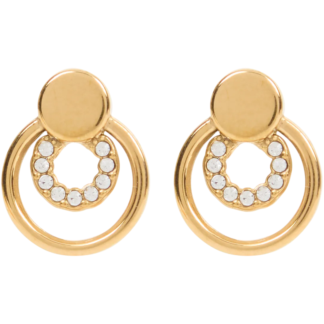 Ohrringe mit Swarovski-Kristallen 2