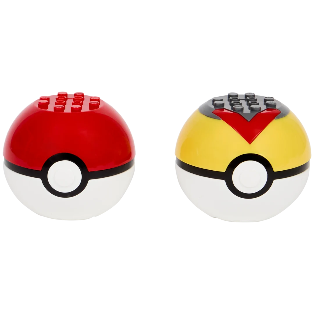 Pokémon Pokébälle mit Pokémons