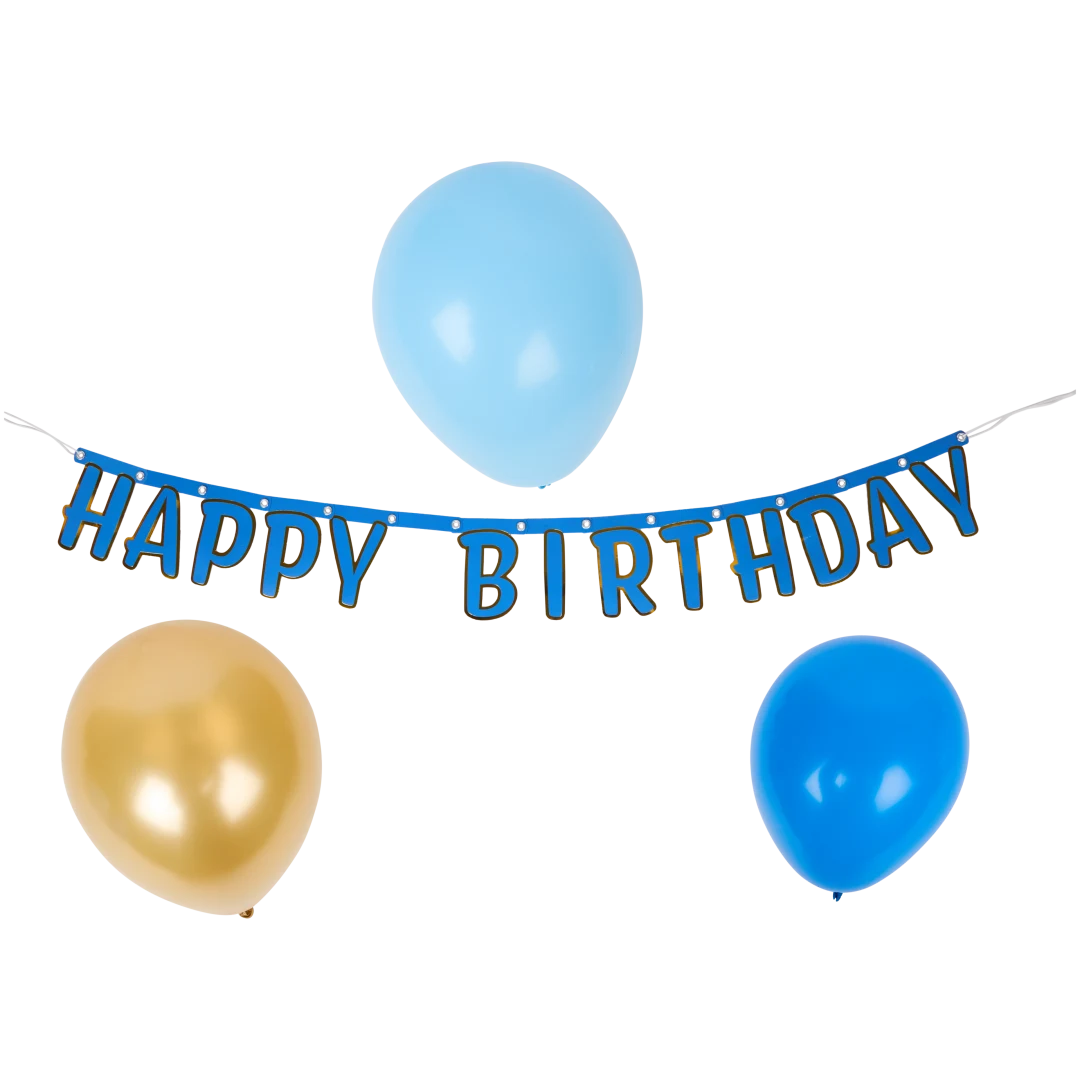Verjaardagsslinger en -ballonnen 2