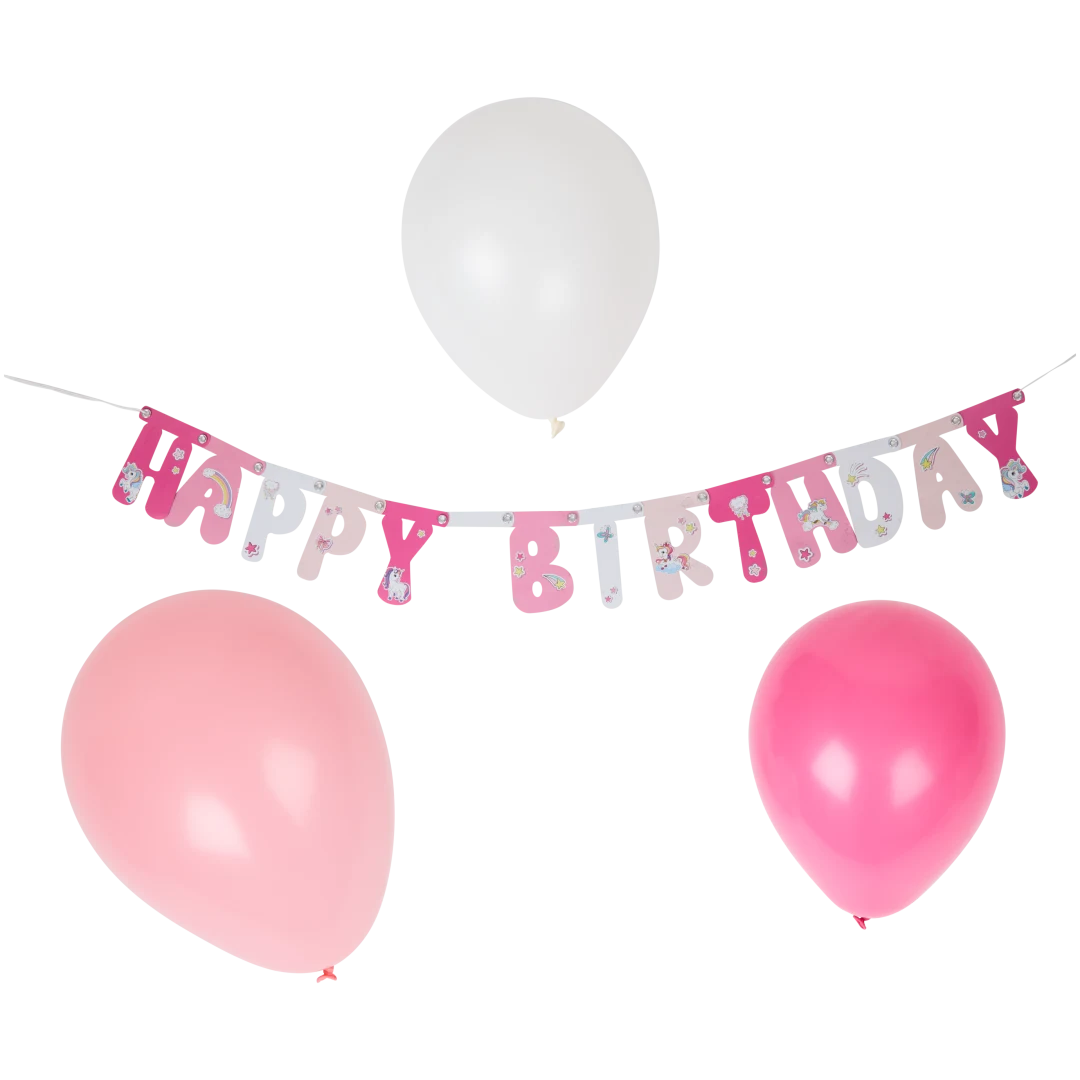 Verjaardagsslinger en -ballonnen 3